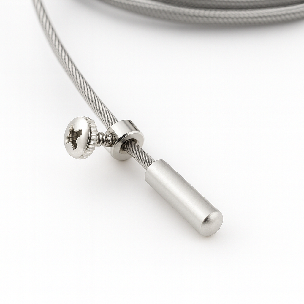 Evolve Skipping Rope - Silver | Steel Wire Adjustable Ball-Bearing Jump Rope