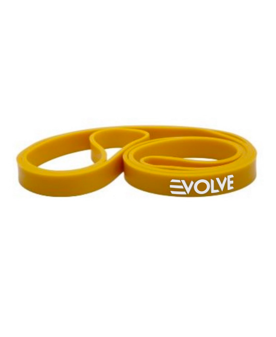 Evolve Resistance Band | Rubber Resistance Band for Strength Training Exercise Fitness Cardio Endurance Recovery Yoga and Pull Up Assistance