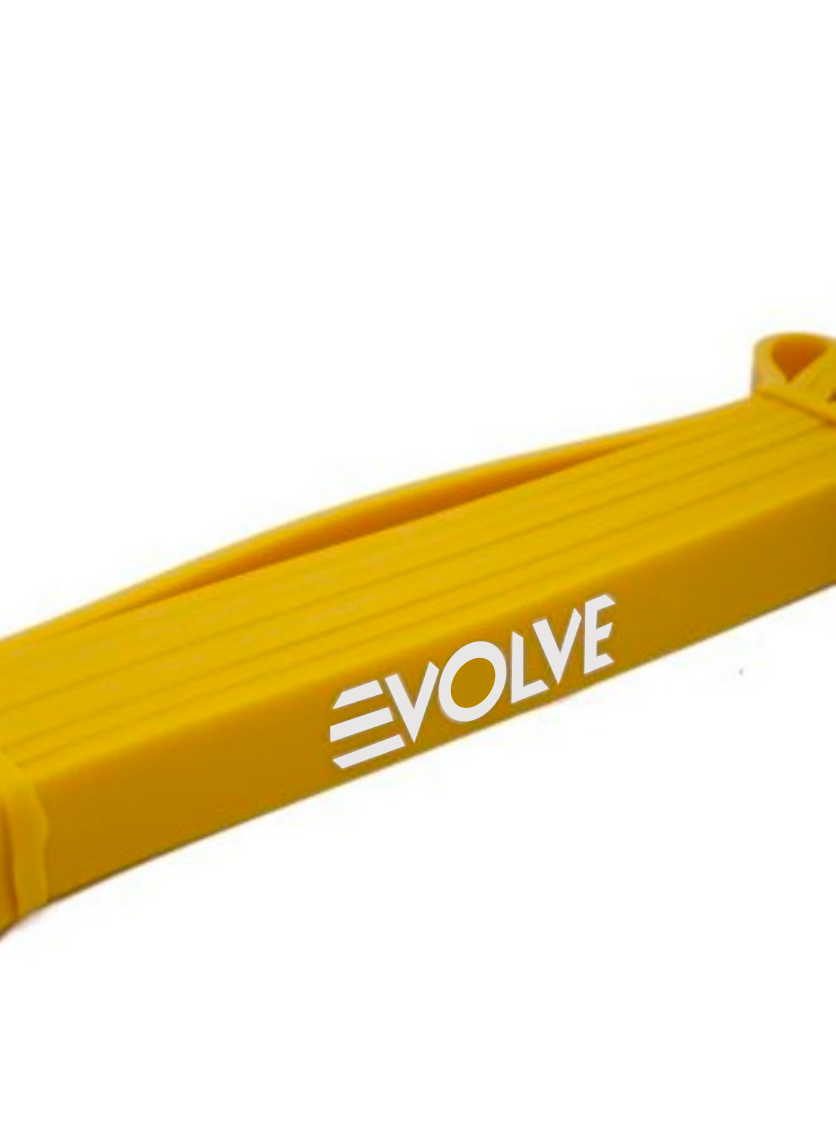 Evolve Resistance Band | Rubber Resistance Band for Strength Training Exercise Fitness Cardio Endurance Recovery Yoga and Pull Up Assistance