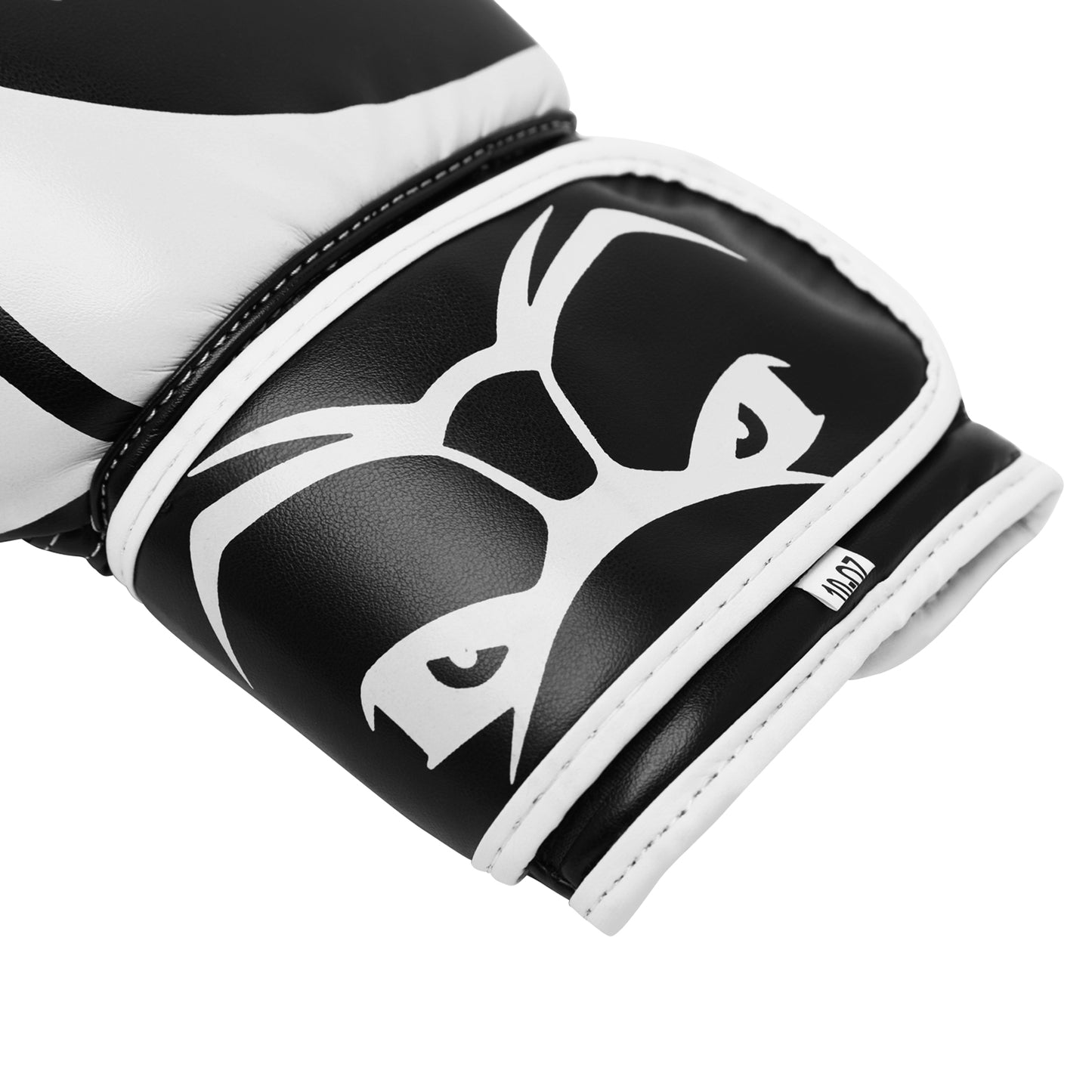 Evolve Boxing Gloves - Black and White | Foam Padded Boxing and Kickboxing Gloves for Training and Sparring