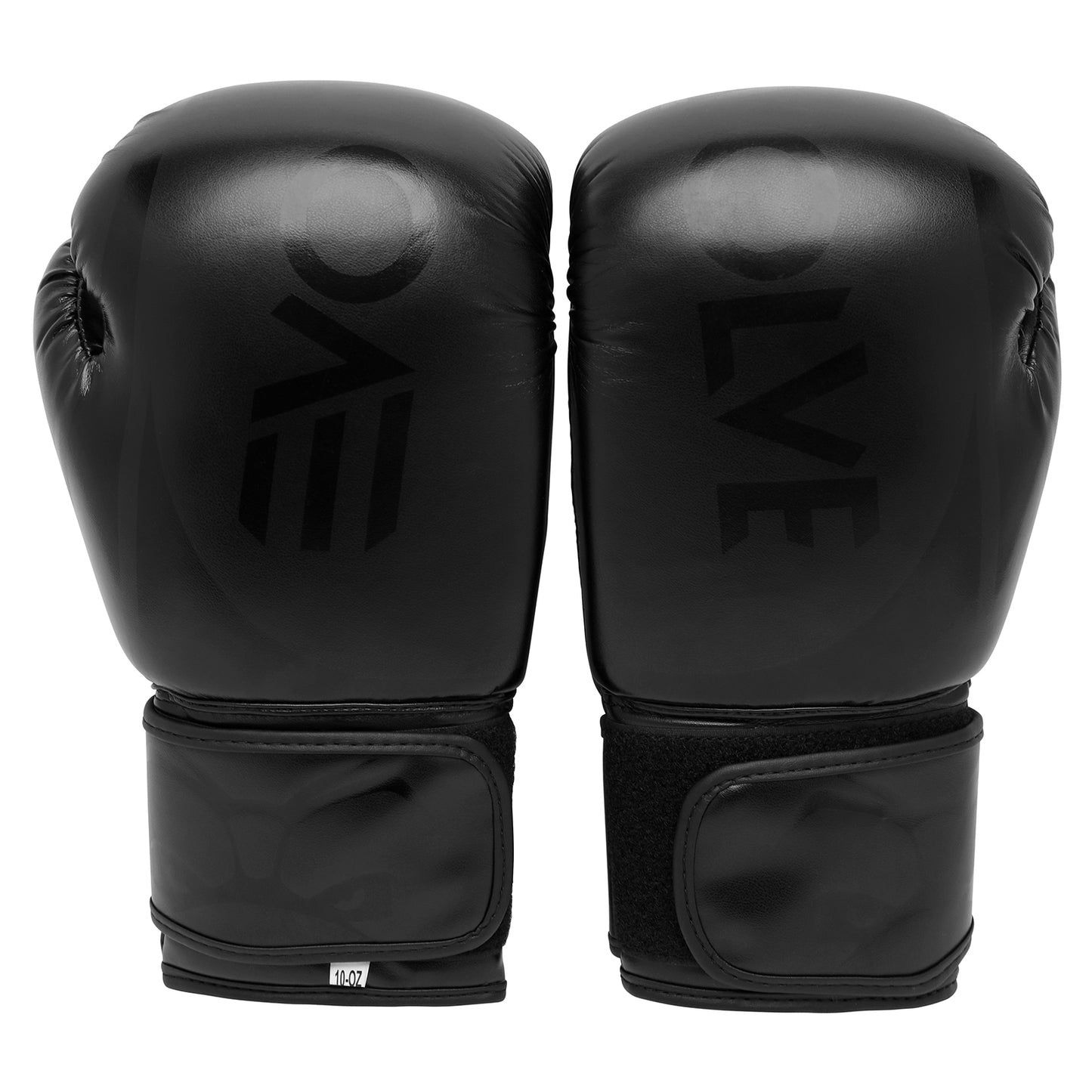 Evolve Boxing Gloves - Black | Foam Padded Boxing and Kickboxing Gloves for Training and Sparring