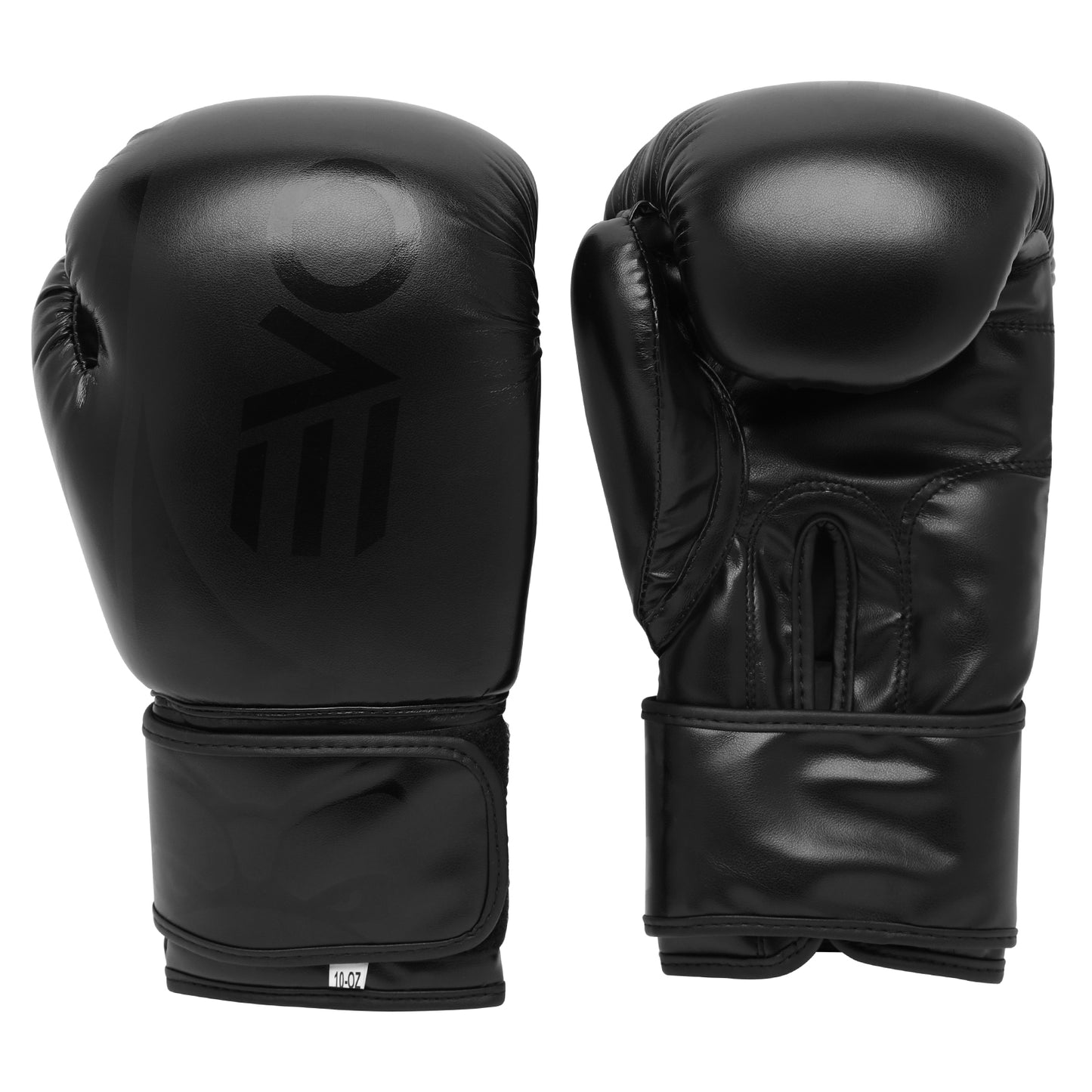 Evolve Boxing Gloves - Black | Foam Padded Boxing and Kickboxing Gloves for Training and Sparring