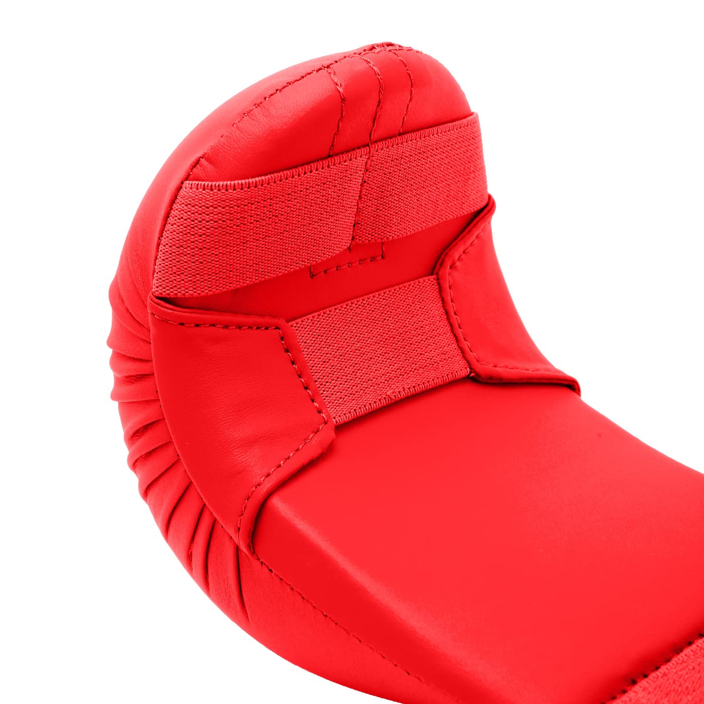 Evolve Karate Gloves - Red | Lightweight Foam Padded Karate Gloves for Kids with Adjustable Straps