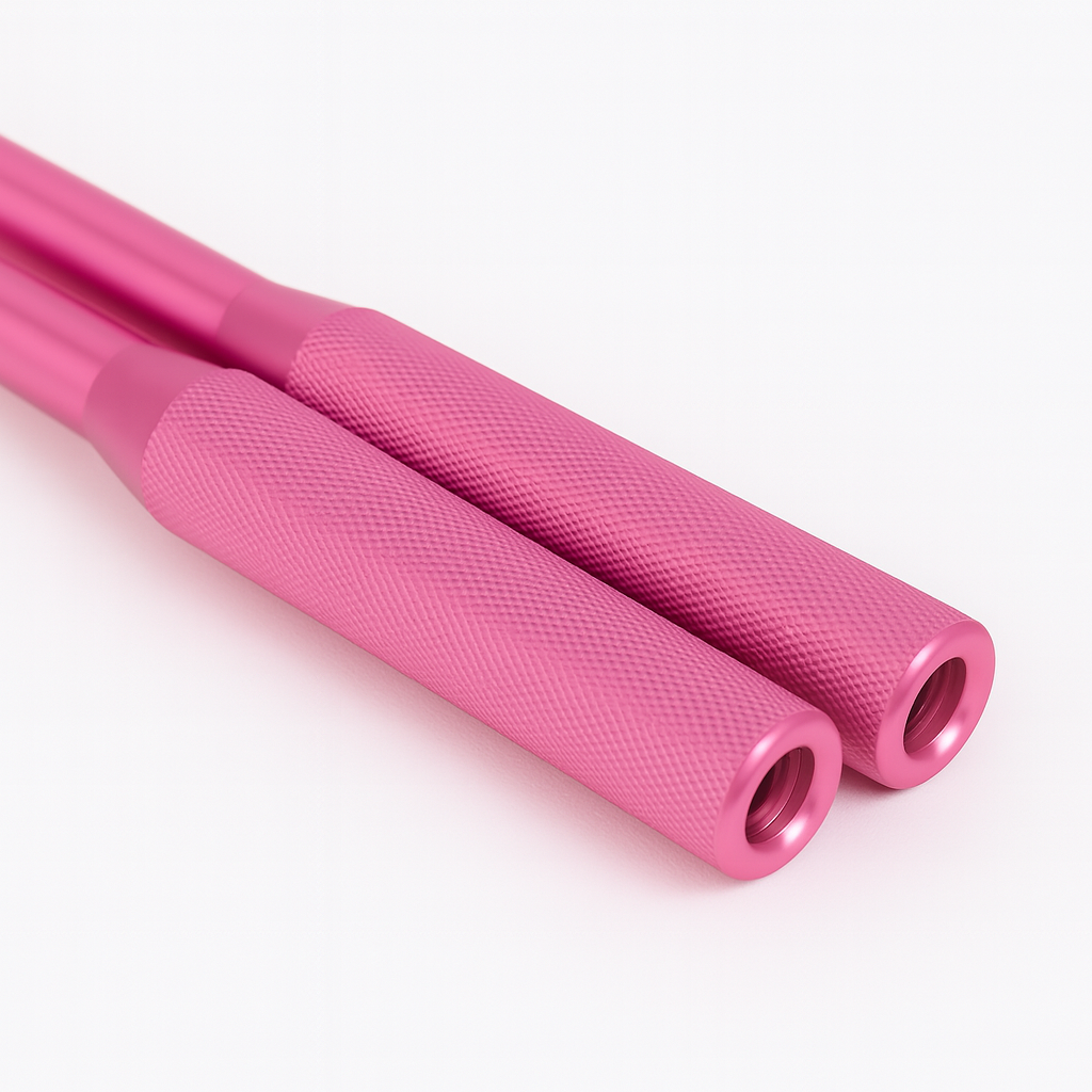 Evolve Skipping Rope - Pink | Steel Wire Adjustable Ball-Bearing Jump Rope