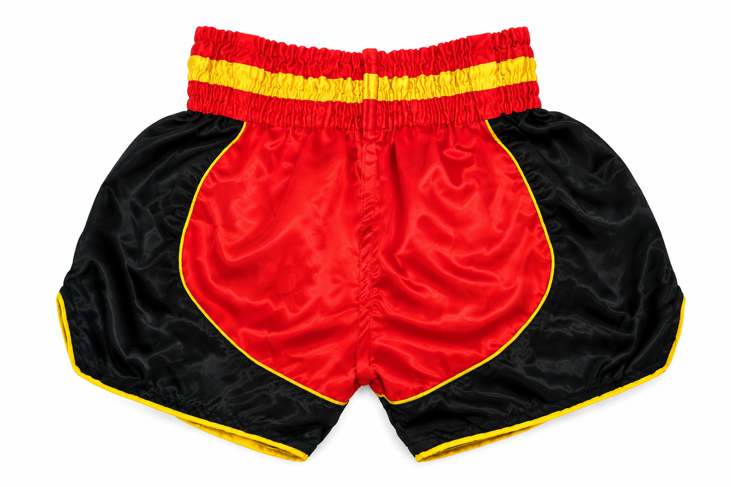 Evolve Muay Thai Shorts - Black and Gold | Boxing Grappling Shorts for MMA Kickboxing Muay Thai BJJ