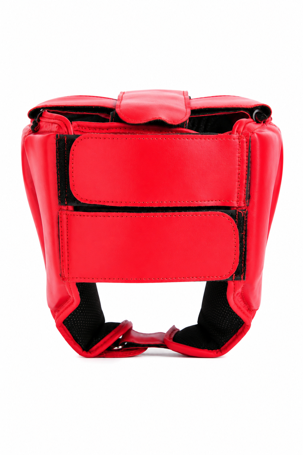 Evolve Headgear - Red | Foam Padded Adjustable Martial Arts Head Guard for Sparring and Competition