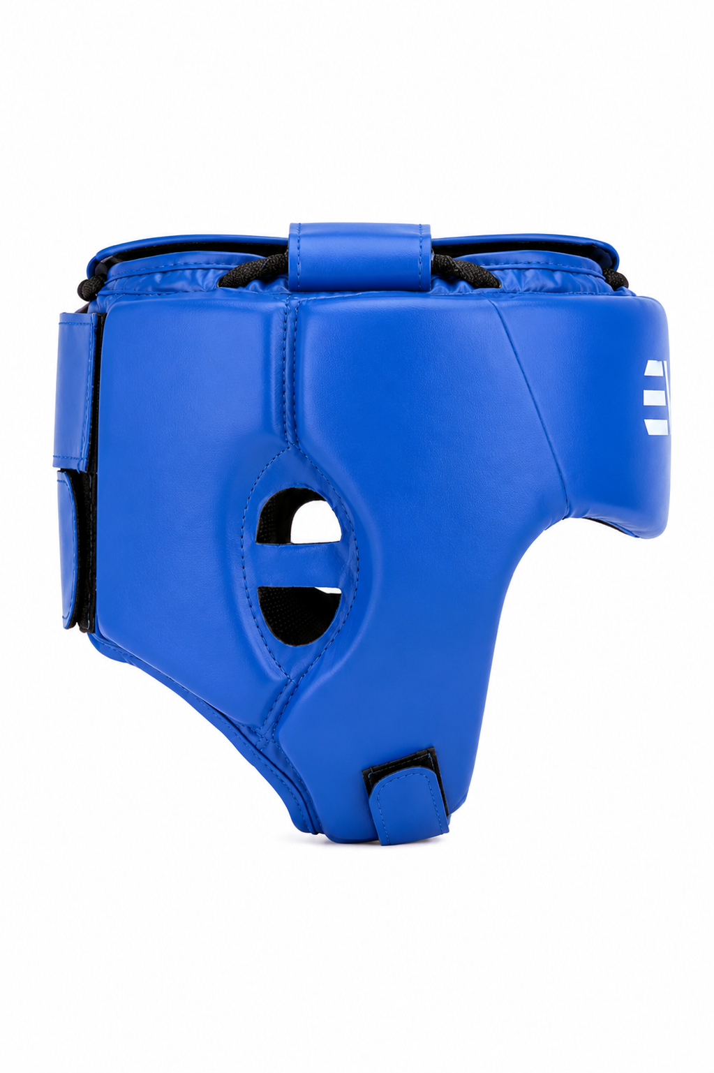 Evolve Headgear - Blue | Foam Padded Adjustable Martial Arts Head Guard for Sparring and Competition