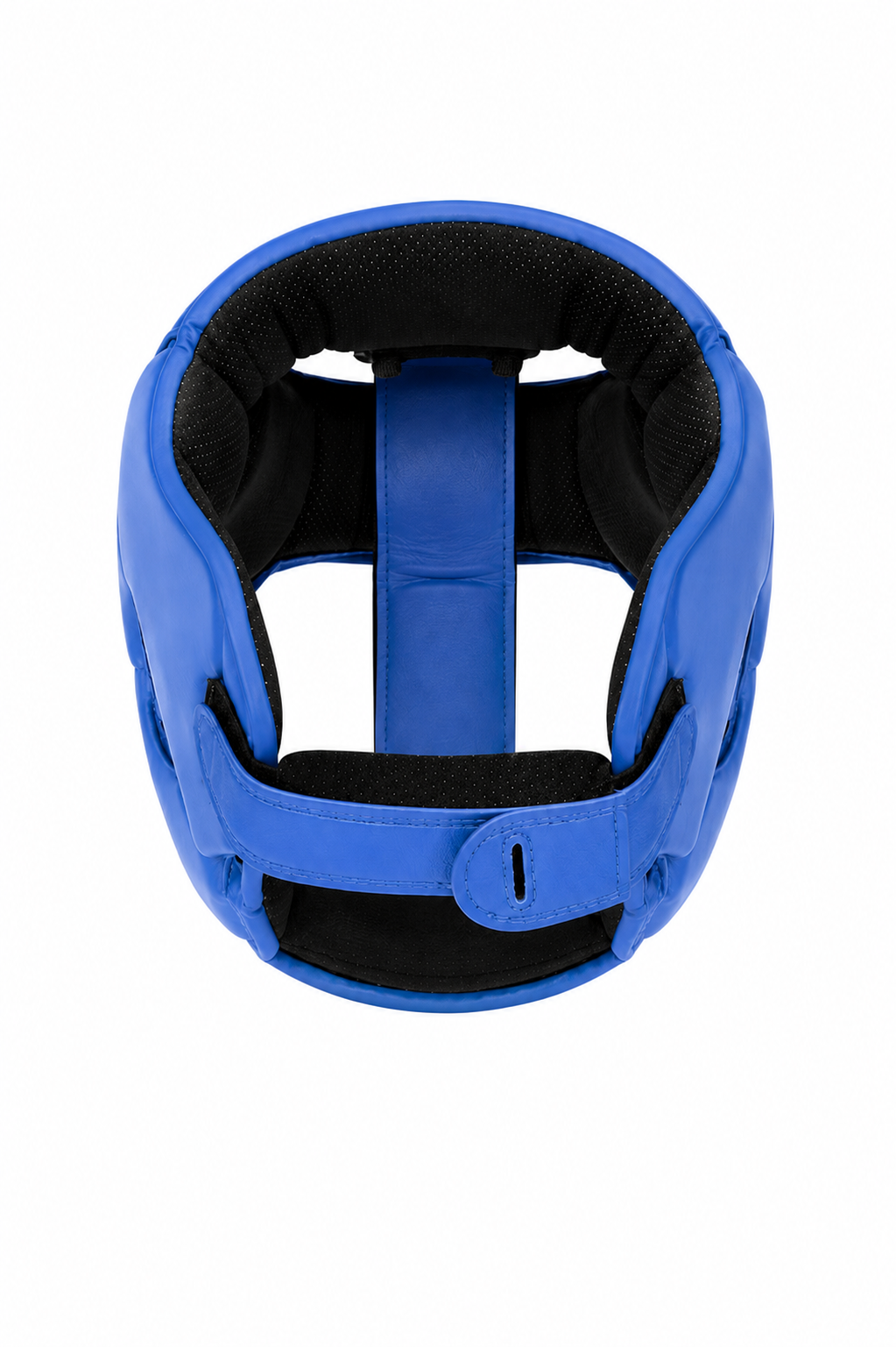 Evolve Headgear - Blue | Foam Padded Adjustable Martial Arts Head Guard for Sparring and Competition