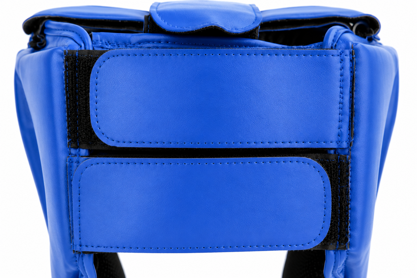 Evolve Headgear - Blue | Foam Padded Adjustable Martial Arts Head Guard for Sparring and Competition