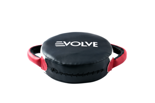Evolve Focus Strike Pad | Round Boxing Strike Pad for Kickboxing Boxing MMA Muay Thai Taekwondo