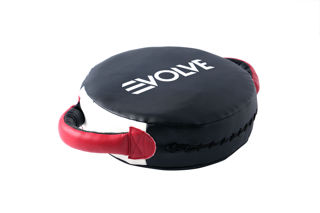 Evolve Focus Strike Pad | Round Boxing Strike Pad for Kickboxing Boxing MMA Muay Thai Taekwondo