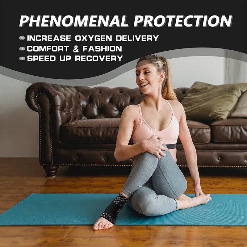 Evolve Ankle Support | Breathable Ankle Support Pair for Sprained Ankle Injury Recovery and Joint Pain