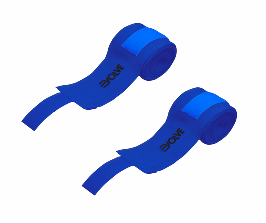 Evolve Handwrap - Blue | 4.5/3.5 meter Handwrap for Martial Arts Boxing Kickboxing MMA Muay Thai